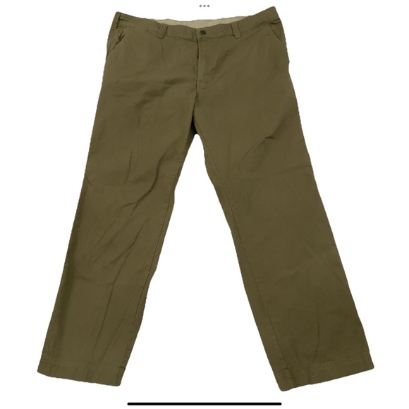 Columbia Cargo Pants 40x32 Olive Green Hike Camp 6 Pockets Zip Hook & Loop - Picture 1 of 16